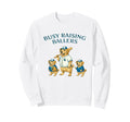 Busy Raising Baller Baseball Sweatshirt - Streetwear Style Men Women - T-Shirt, Sweatshirt, Hoodie