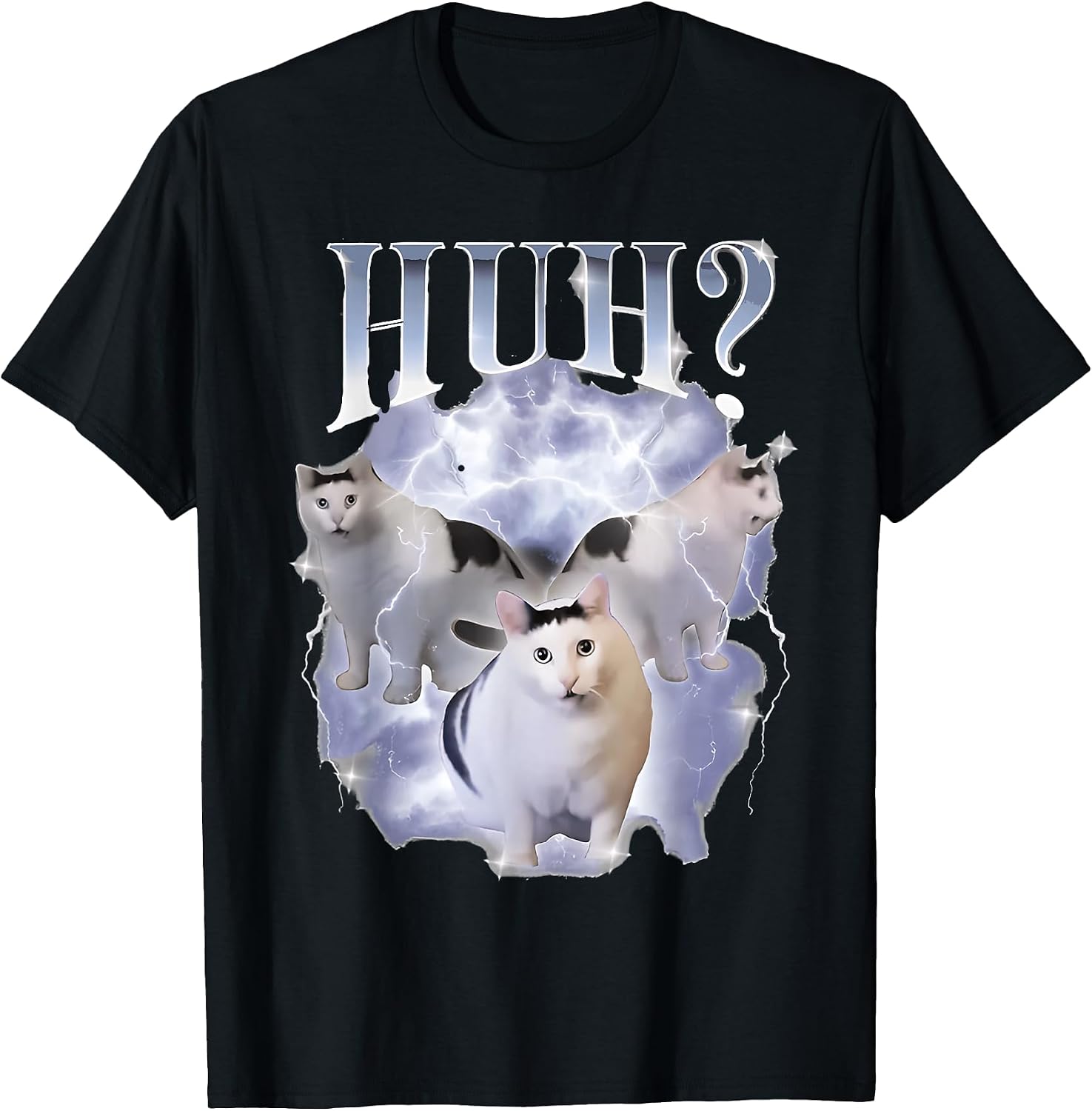 Funny Huh Cat Co. - Adult & Kids T-Shirts, Sweatshirts & Hoodies apparel design preview 1
