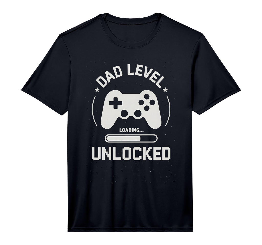 Dad Level Unlocked First Fathers Day T-Shirt - Novelty Apparel Men Women - T-Shirt, Sweatshirt, Hoodie