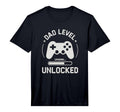 Dad Level Unlocked First Fathers Day T-Shirt - Novelty Apparel Men Women - T-Shirt, Sweatshirt, Hoodie