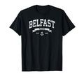 Belfast Maine Me Distressed 207 T-Shirt - Minimalist Print Unisex - T-Shirt, Sweatshirt, Hoodie