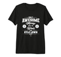 Kyle Lewis Awesome Moms Tri Blend T-Shirt - Fun Novelty Design Men Women - T-Shirt, Sweatshirt, Hoodie