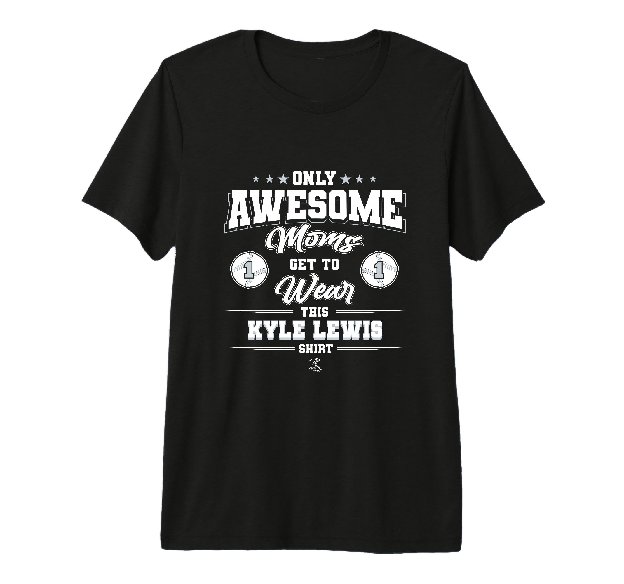 Kyle Lewis Awesome Moms Tri Blend T-Shirt - Fun Novelty Design Men Women - T-Shirt, Sweatshirt, Hoodie