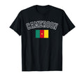 Cameroon Flag Distressed Heritage T-Shirt - Trendy Graphic for Adults - T-Shirt, Sweatshirt, Hoodie
