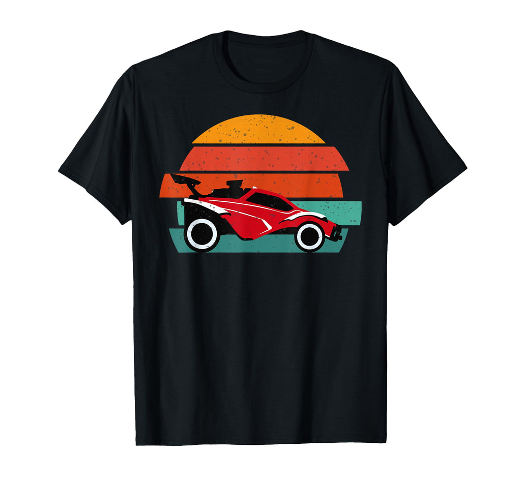Octane Rocket Soccer Sunset Distressed T-Shirt - Aesthetic Graphic Unisex - T-Shirt, Sweatshirt, Hoodie