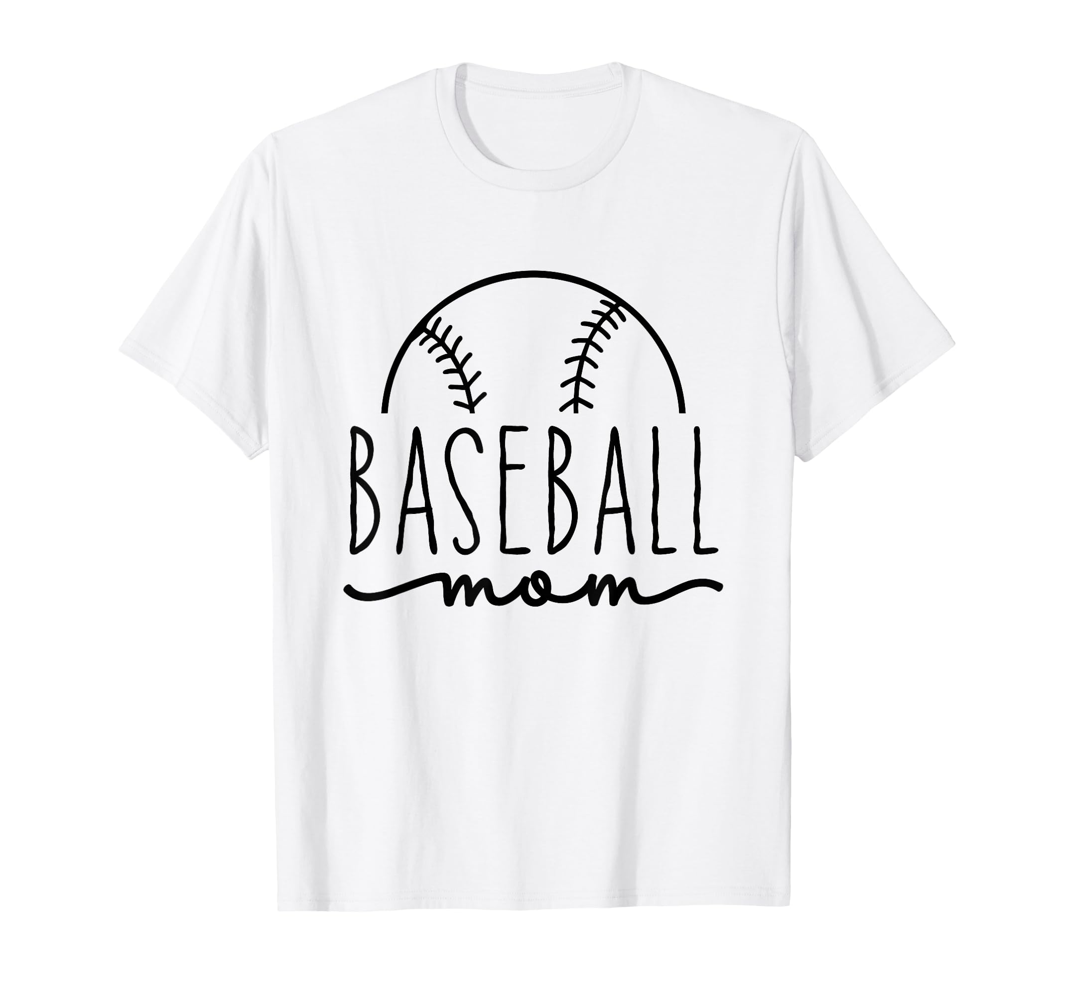 Baseball Mom Baseball Mama Mom Sweatshirt - Streetwear Style for Adults - T-Shirt, Sweatshirt, Hoodie