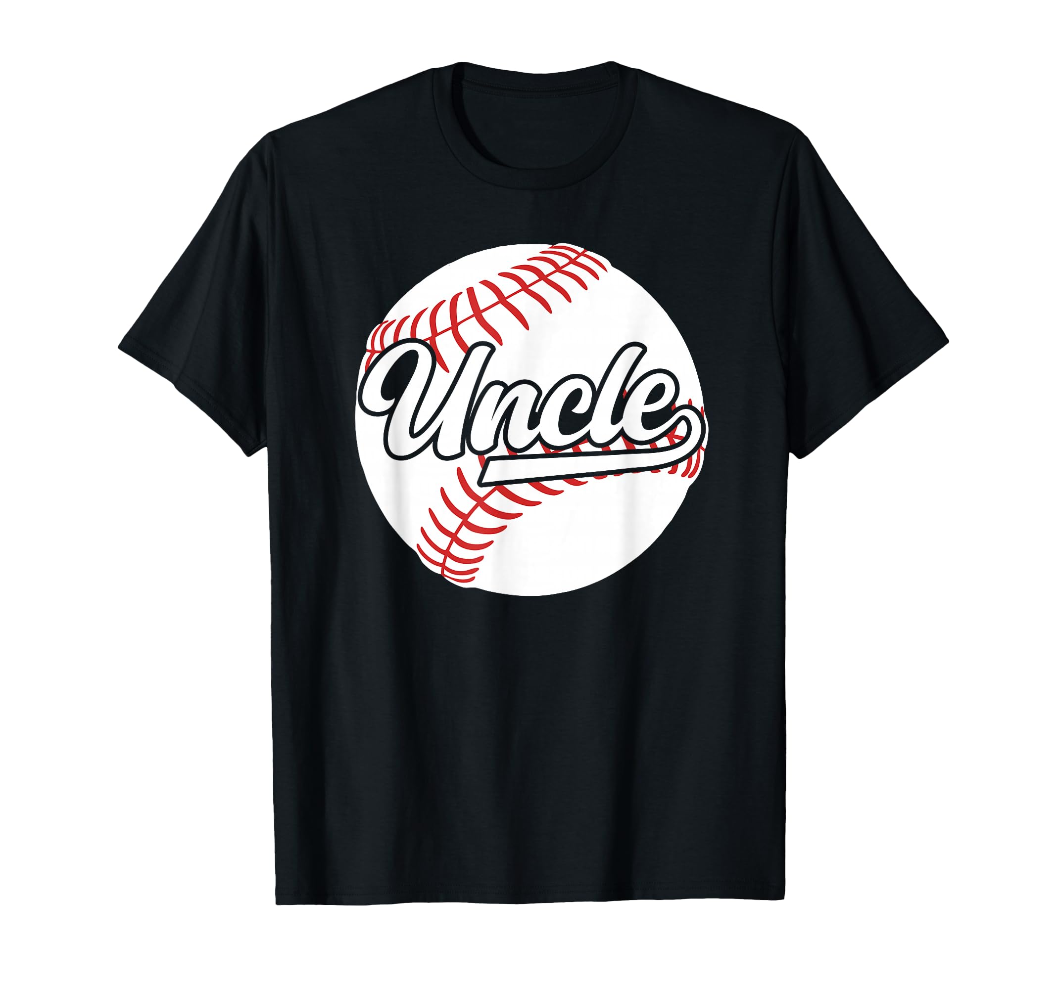 Uncle Baseball Player Uncle Baseball T-Shirt - Minimalist Print Men Women - T-Shirt, Sweatshirt, Hoodie