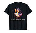 Outnumbered Baseball Mom Silly Goose T-Shirt - Casual Everyday Wear Unisex - T-Shirt, Sweatshirt, Hoodie
