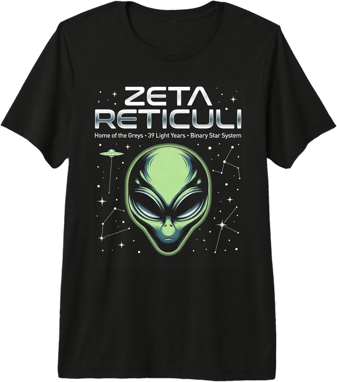 Cosmic Frontiers UFO Disclosure Apparel - Adult & Kids T-Shirts, Sweatshirts & Hoodies apparel design preview 1