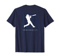 Atlanta Baseball Minimalist Backprint T-Shirt - Unique Graphic Unisex - T-Shirt, Sweatshirt, Hoodie