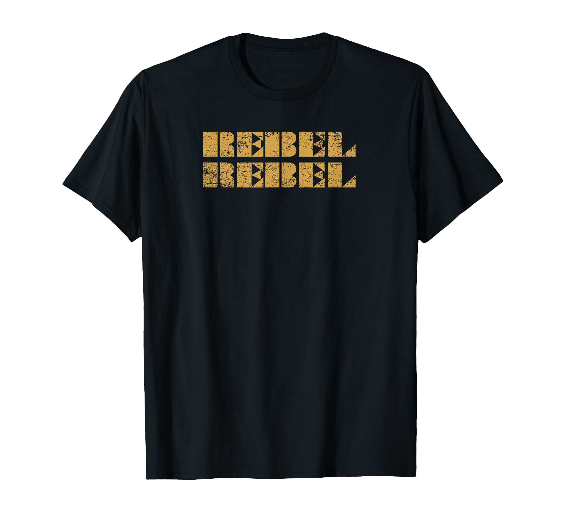 Rebel Rebel 1970S Rock Star Distressed T-Shirt - Aesthetic Graphic Unisex - T-Shirt, Sweatshirt, Hoodie