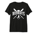 Wildcats Baseball Back To School T-Shirt - Minimalist Print Men Women - T-Shirt, Sweatshirt, Hoodie
