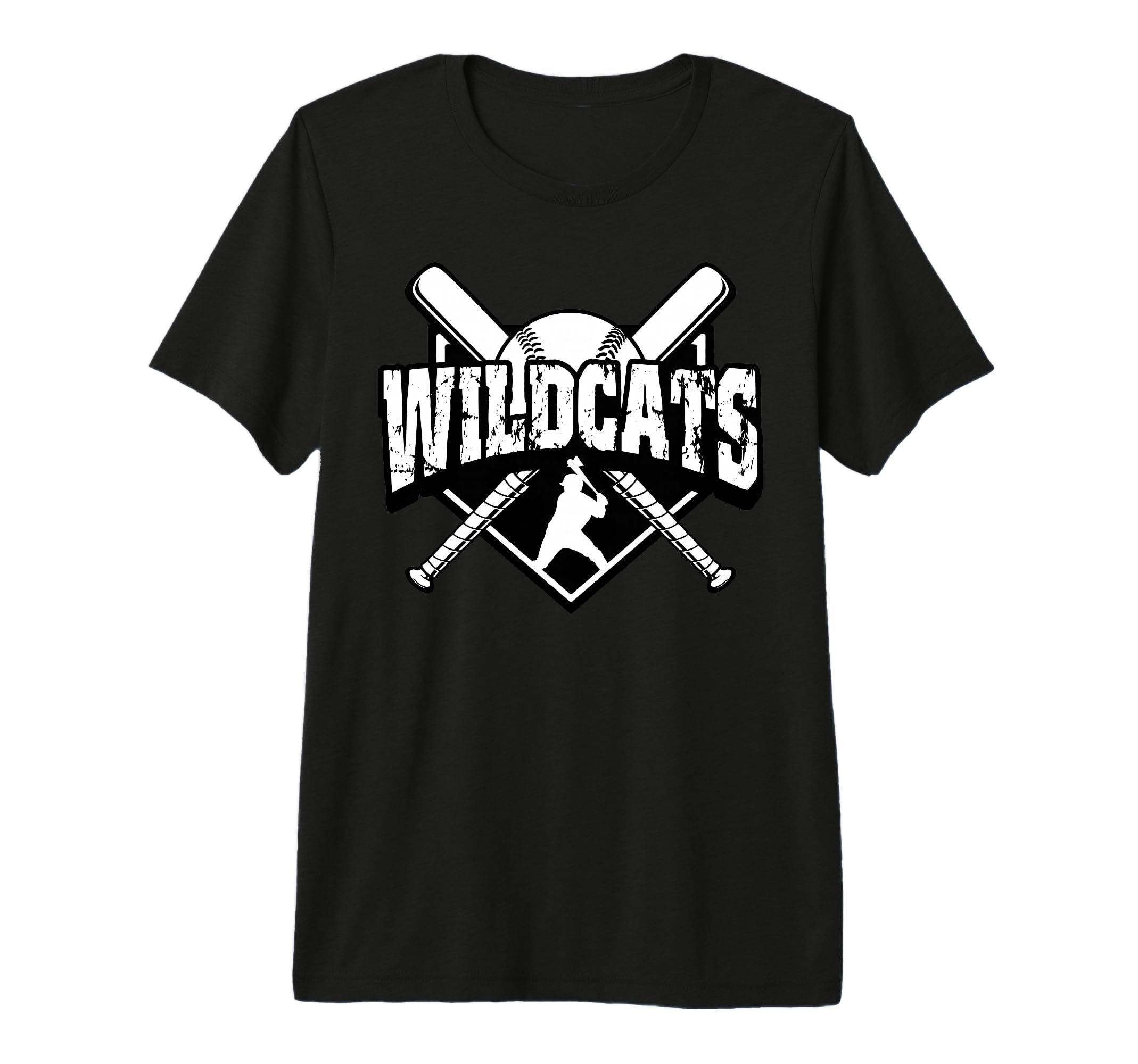 Wildcats Baseball Back To School T-Shirt - Minimalist Print Men Women - T-Shirt, Sweatshirt, Hoodie