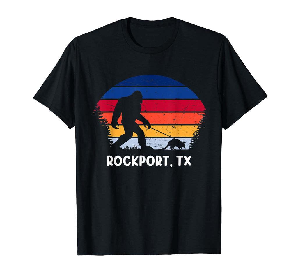 Bigfoot Armadillo Animal Outfit Sunset T-Shirt - Unique Graphic Men Women - T-Shirt, Sweatshirt, Hoodie