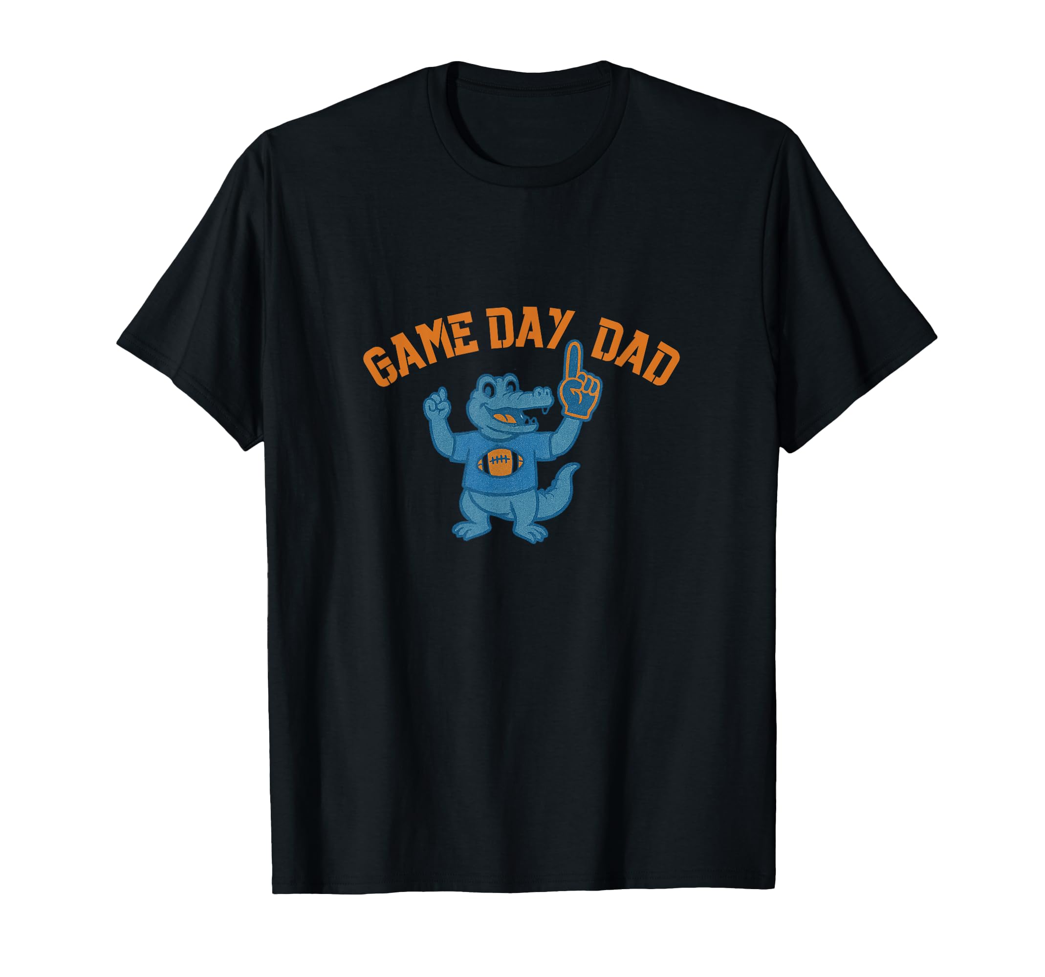 Game Day Dad Football Alligator Foam T-Shirt - Graphic Print Men Women - T-Shirt, Sweatshirt, Hoodie