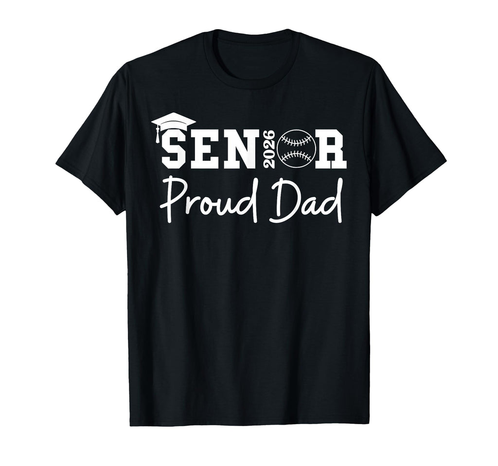Senior Dad 2026 Parent Helper T-Shirt - Novelty Apparel for Adults - T-Shirt, Sweatshirt, Hoodie