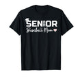 Senior 2026 Baseball Mom Proud Mom T-Shirt - Trendy Graphic Unisex - T-Shirt, Sweatshirt, Hoodie