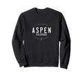 Aspen Colorado Distressed Ski Sweatshirt - Aesthetic Graphic for Adults - T-Shirt, Sweatshirt, Hoodie