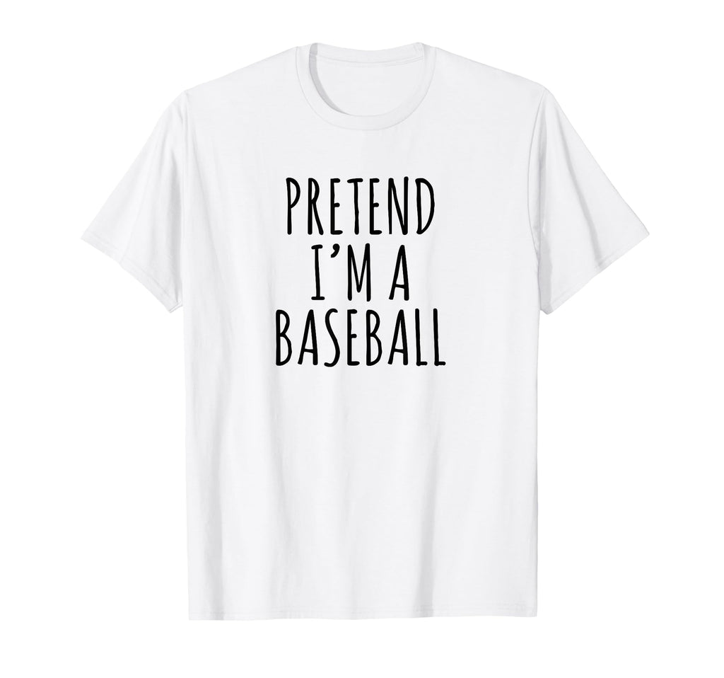Lazy Halloween Costume Pretend Im T-Shirt - Custom Art Print Unisex - T-Shirt, Sweatshirt, Hoodie