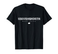 Leavenworth Washington Wa 70S 80S Type T-Shirt - Graphic Print Unisex - T-Shirt, Sweatshirt, Hoodie