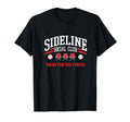 Baseball Sideline Social Club Baseball T-Shirt - Aesthetic Graphic Unisex - T-Shirt, Sweatshirt, Hoodie
