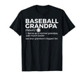 Baseball Grandpa Definition Grandsons T-Shirt - Streetwear Style Unisex - T-Shirt, Sweatshirt, Hoodie