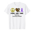 Lipedema Awareness Month Peace T-Shirt - Casual Everyday Wear for Adults - T-Shirt, Sweatshirt, Hoodie