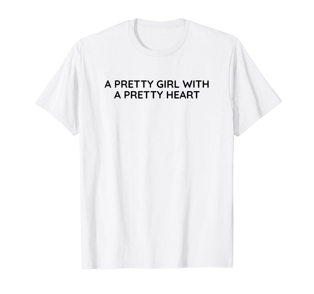 Pretty Pretty Heart Y2K Aesthetic T-Shirt - Novelty Apparel Unisex - T-Shirt, Sweatshirt, Hoodie