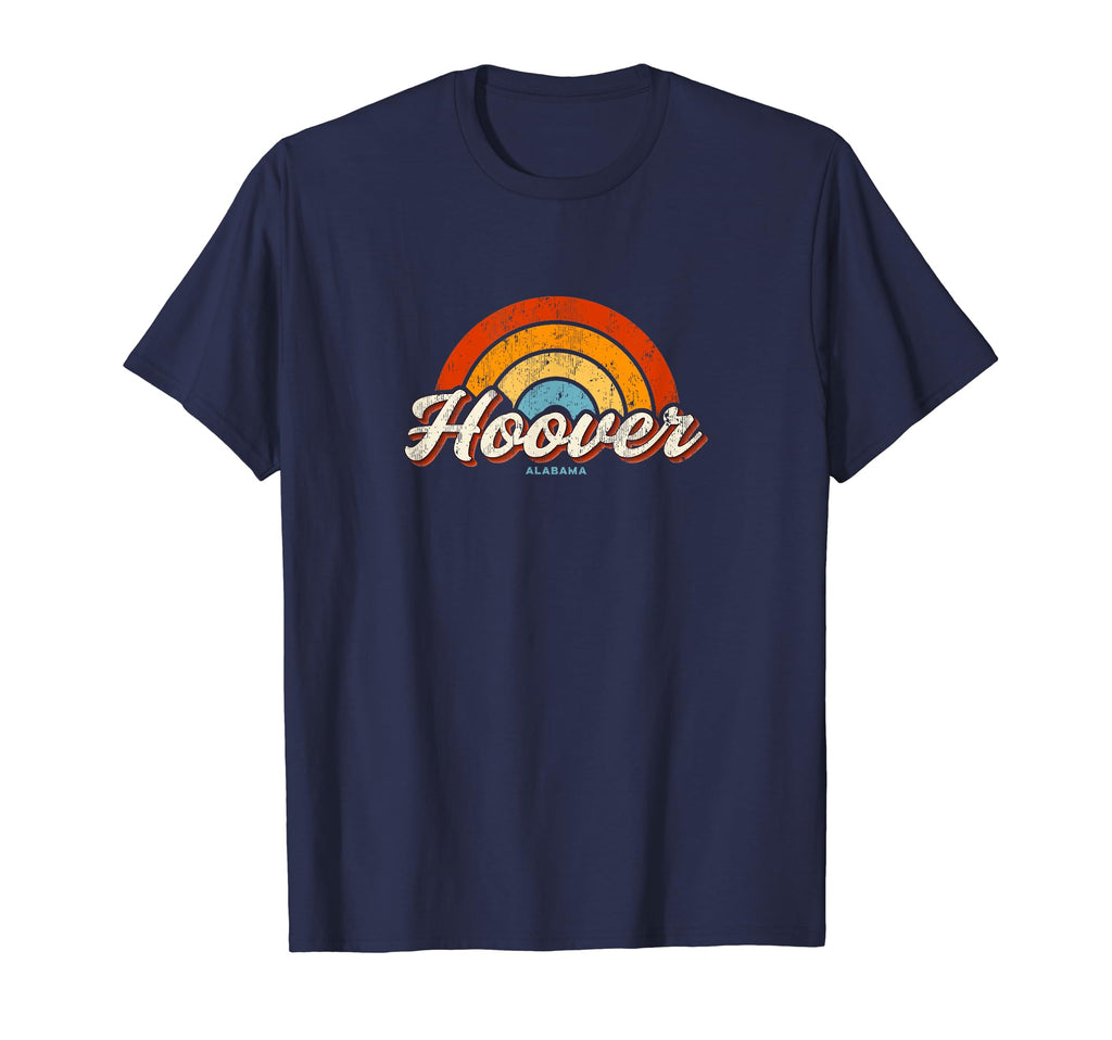 Hoover Alabama Al Rainbow 70S T-Shirt - Trendy Graphic Men Women - T-Shirt, Sweatshirt, Hoodie