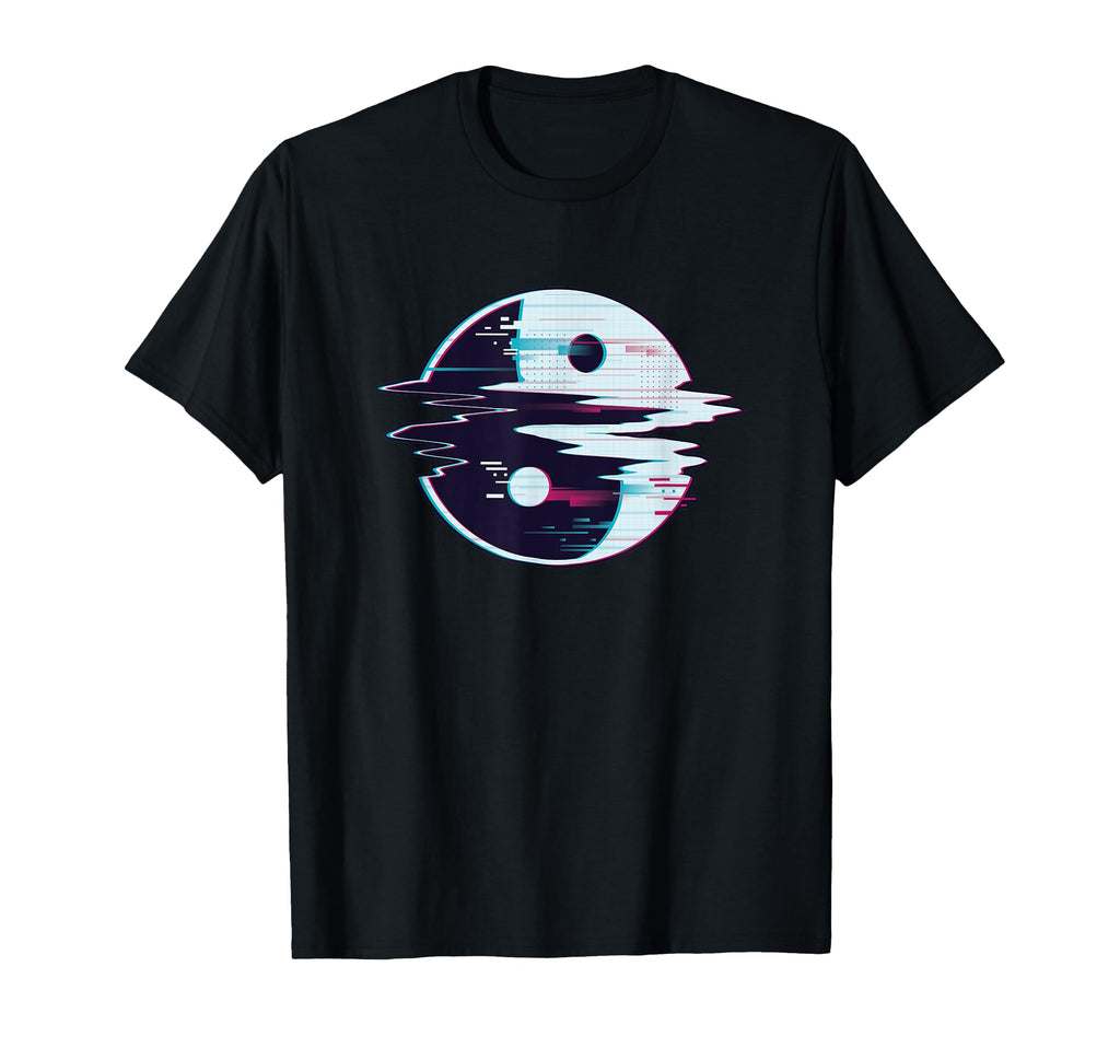 Yin Yang Glitch 80S 90S Japanese T-Shirt - Novelty Apparel Unisex - T-Shirt, Sweatshirt, Hoodie