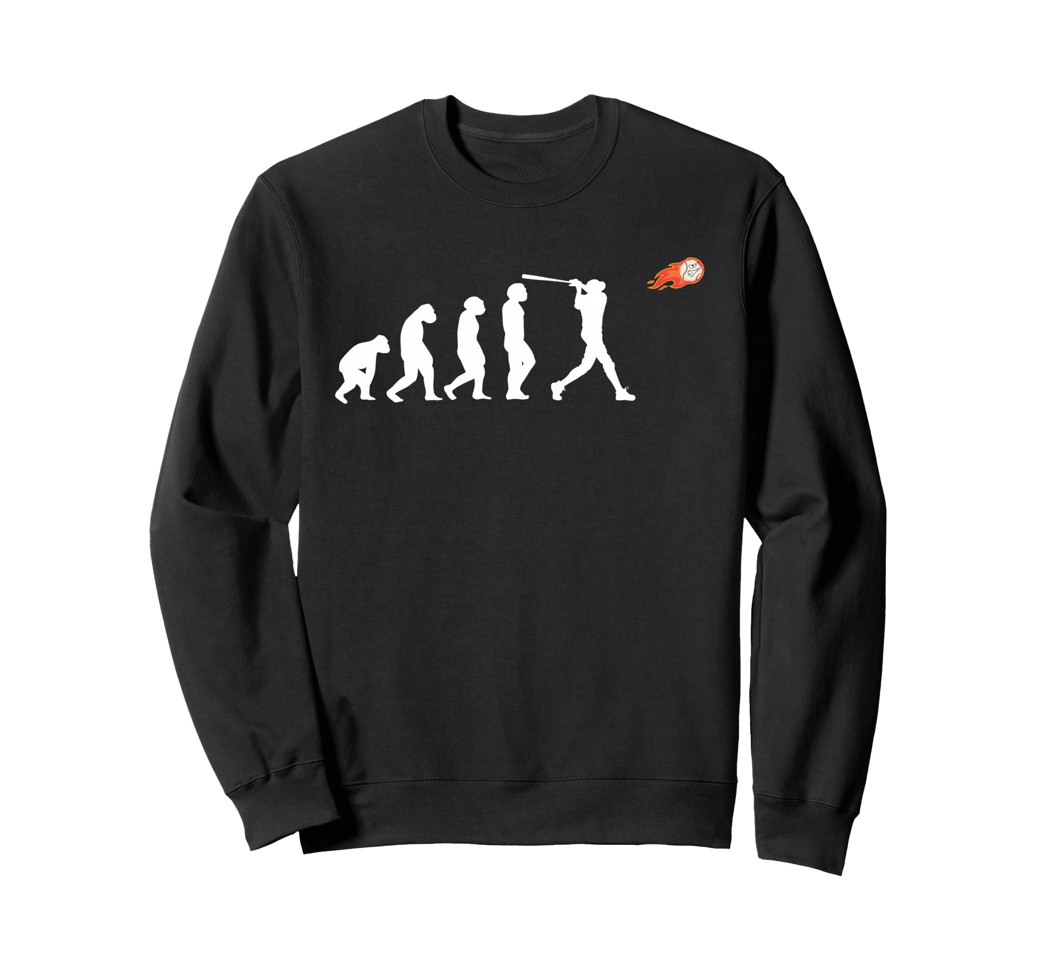 Baseball Softball Baseballplayer Sweatshirt - Minimalist Print Unisex - T-Shirt, Sweatshirt, Hoodie