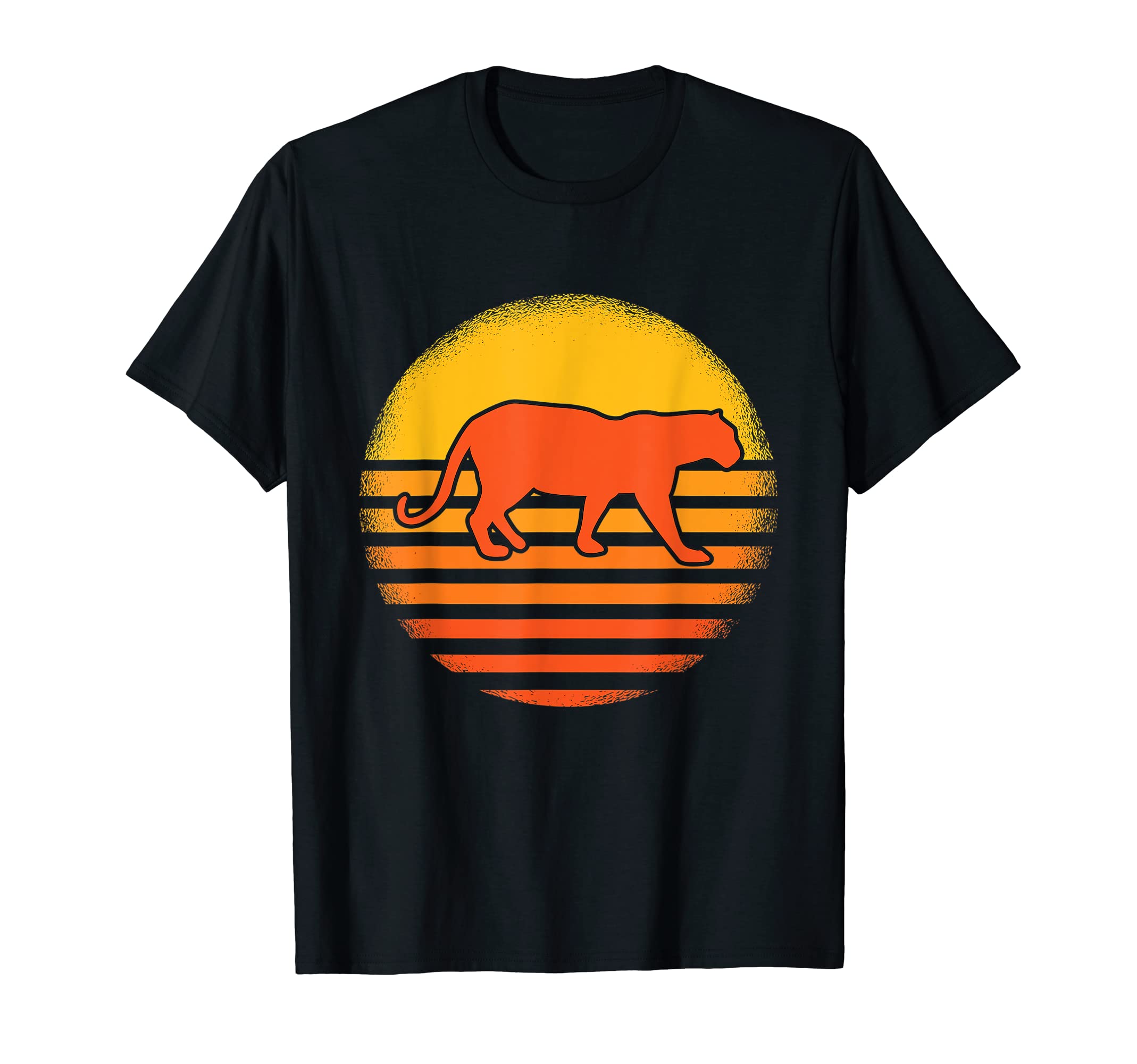 Sunset Panther Gift Panther T-Shirt - Novelty Apparel for Adults - T-Shirt, Sweatshirt, Hoodie