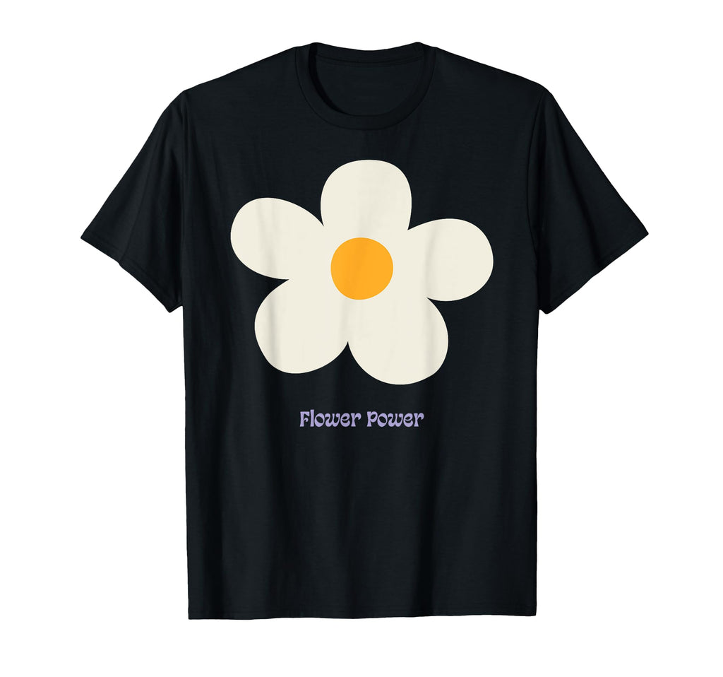 Floral Hippie Groovy 70S Flowers Flower T-Shirt - Unique Graphic Unisex - T-Shirt, Sweatshirt, Hoodie