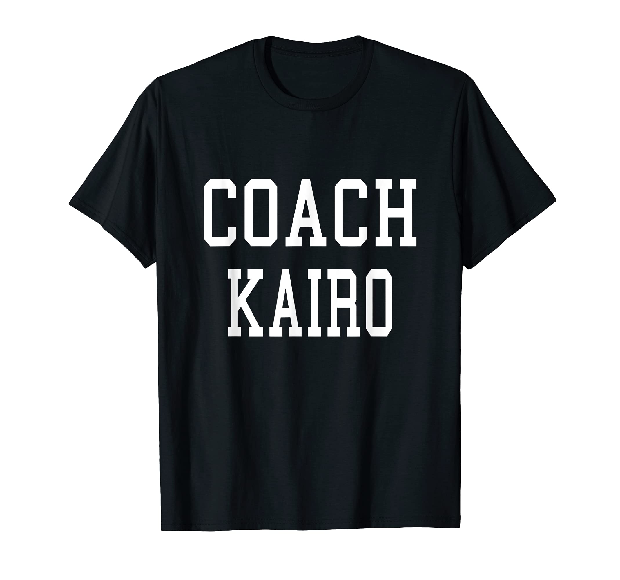 Coach Kairo Custom Football Soccer T-Shirt - Trendy Graphic for Adults - T-Shirt, Sweatshirt, Hoodie