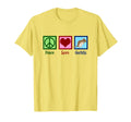 Peace Love Gerbils T-Shirt - Trendy Graphic Unisex - T-Shirt, Sweatshirt, Hoodie