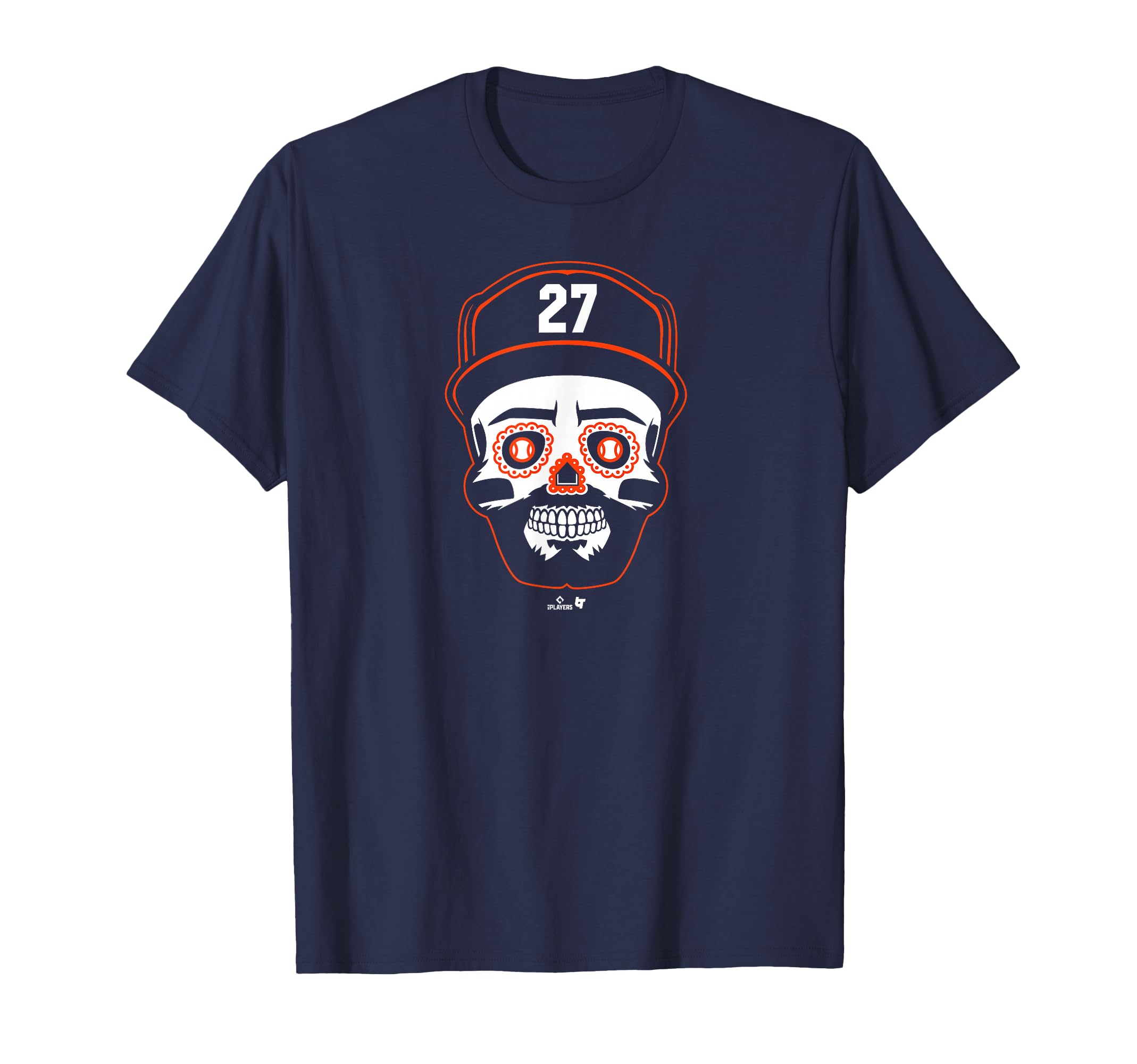 Jos Altuve Sugar Skull Houston T-Shirt - Minimalist Print Men Women - T-Shirt, Sweatshirt, Hoodie