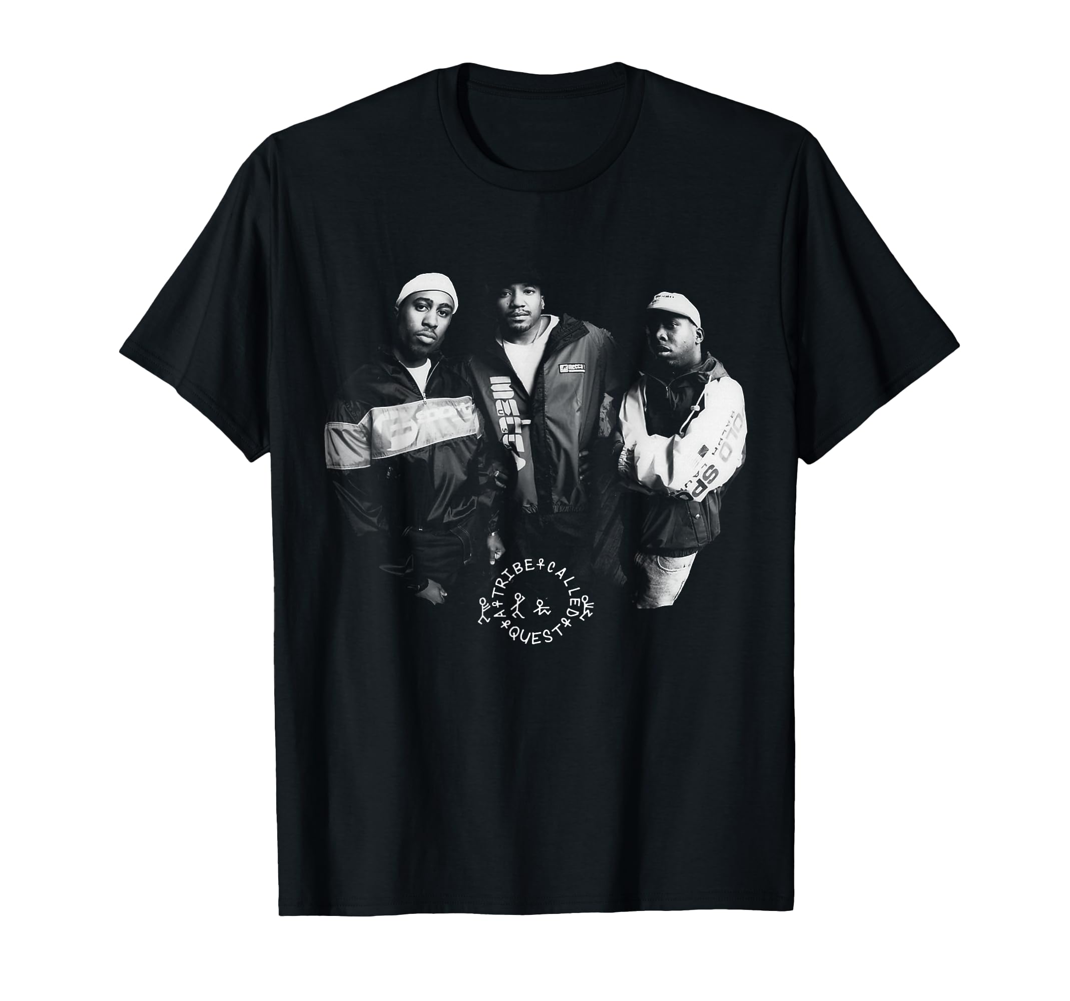 Tribe Called Quest B W Photo T-Shirt - Aesthetic Graphic Men Women - T-Shirt, Sweatshirt, Hoodie
