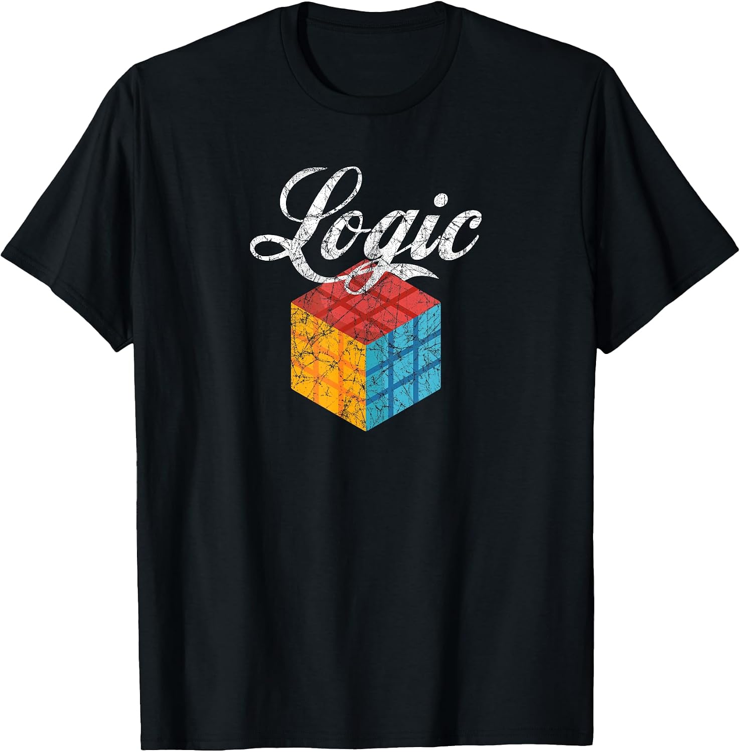 Vintage Distressed Logic Rap and Hip Hop Gift - Adult & Kids T-Shirts, Sweatshirts & Hoodies apparel design preview 1