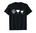 Peace Love And Ramen Ramen Noodles T-Shirt - Unique Graphic Men Women - T-Shirt, Sweatshirt, Hoodie