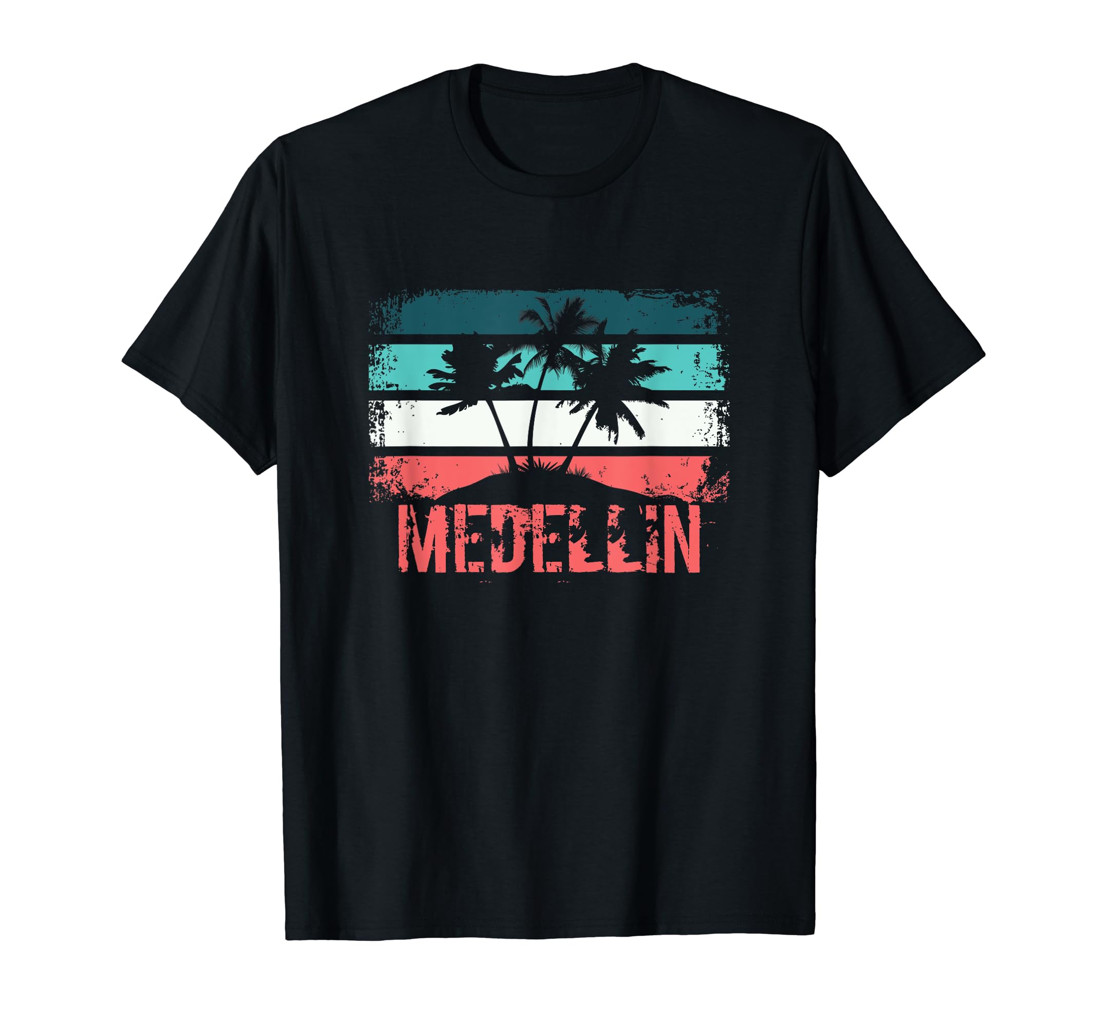 Medellin Distressed T-Shirt - Streetwear Style Unisex - T-Shirt, Sweatshirt, Hoodie