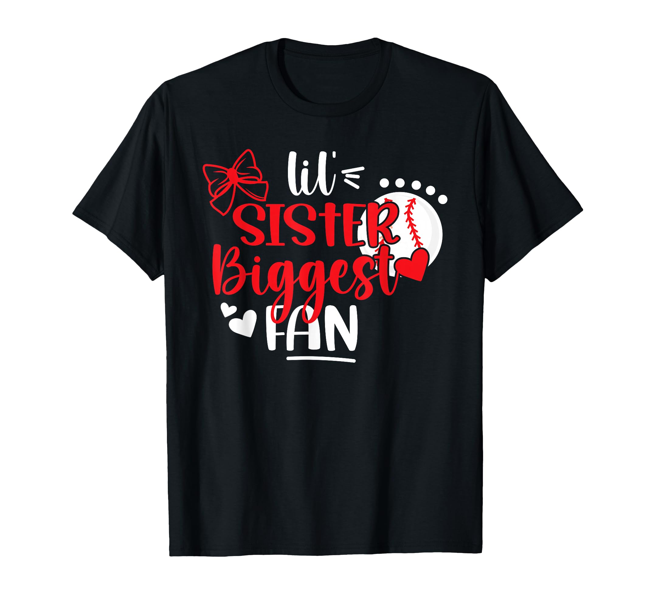 Lil Sister Baseball Sister Baseball T-Shirt - Streetwear Style Men Women - T-Shirt, Sweatshirt, Hoodie