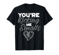 Youre Kicking Me Smalls Pregnant T-Shirt - Fun Novelty Design Men Women - T-Shirt, Sweatshirt, Hoodie
