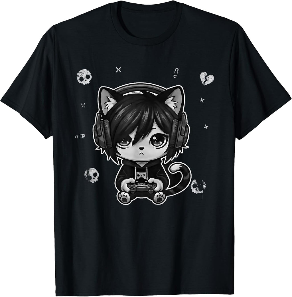 Awesome Goth Merch For Emo Girls - Adult & Kids T-Shirts, Sweatshirts & Hoodies apparel design preview 1