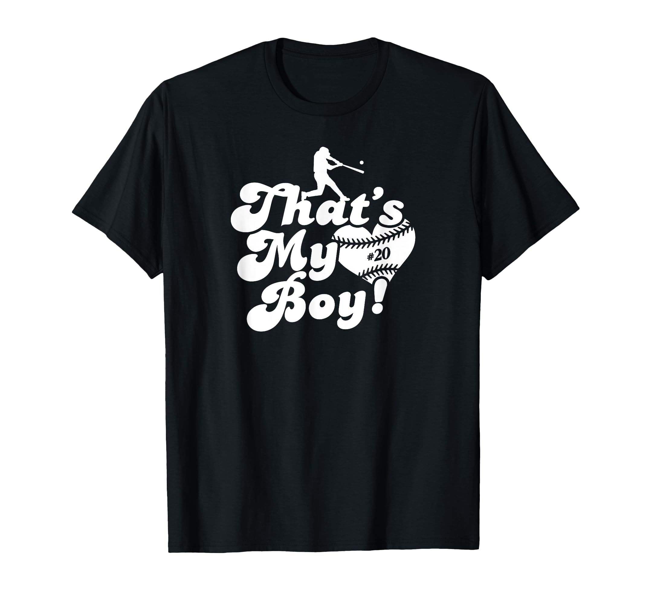 Custom Thats My 20 Jersey Baseball T-Shirt - Streetwear Style Men Women - T-Shirt, Sweatshirt, Hoodie