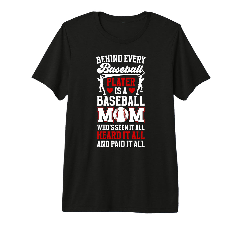 Funny Baseball Mom Baseball Player T-Shirt - Streetwear Style for Adults - T-Shirt, Sweatshirt, Hoodie