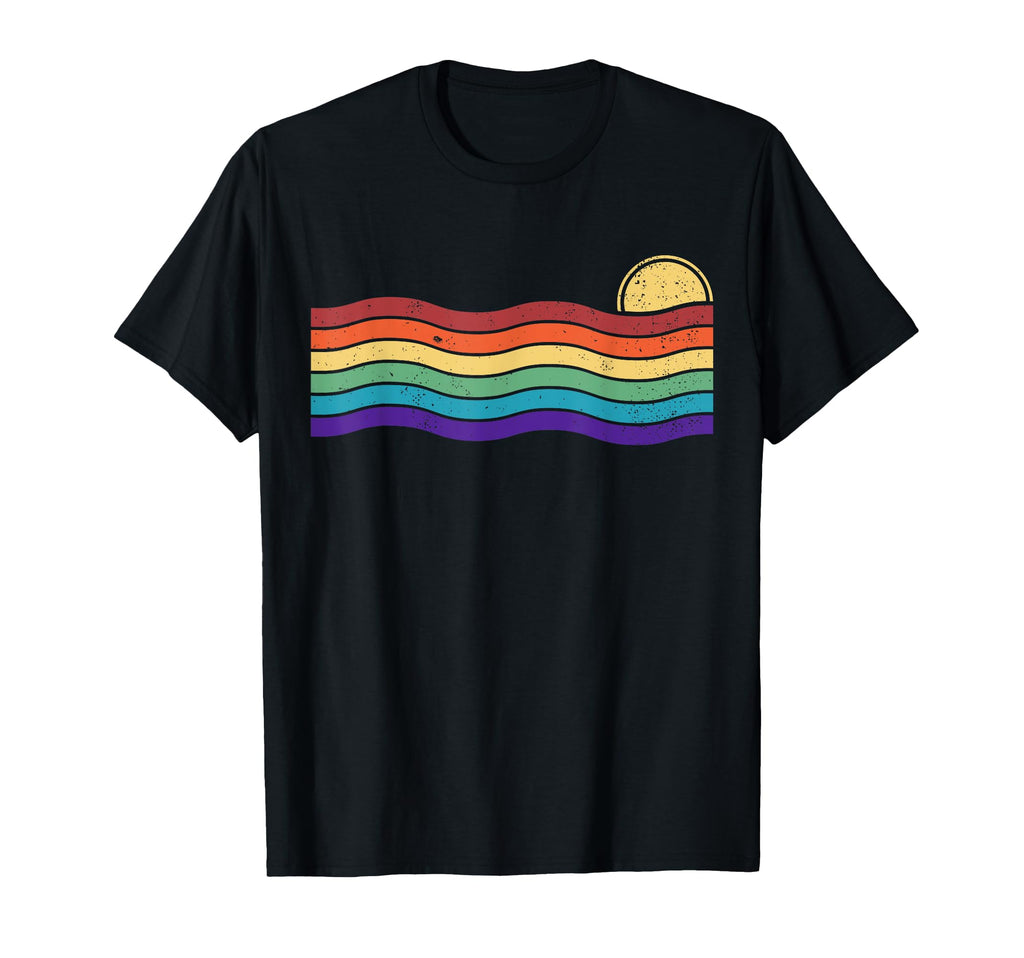 Subtle Pride Sunset T-Shirt - Aesthetic Graphic Men Women - T-Shirt, Sweatshirt, Hoodie
