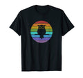 Stripes Owl Bird Silhouette T-Shirt - Streetwear Style Unisex - T-Shirt, Sweatshirt, Hoodie