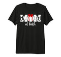 Mom Both Proud Baseball And Dance Mom T-Shirt - Unique Graphic Men Women - T-Shirt, Sweatshirt, Hoodie