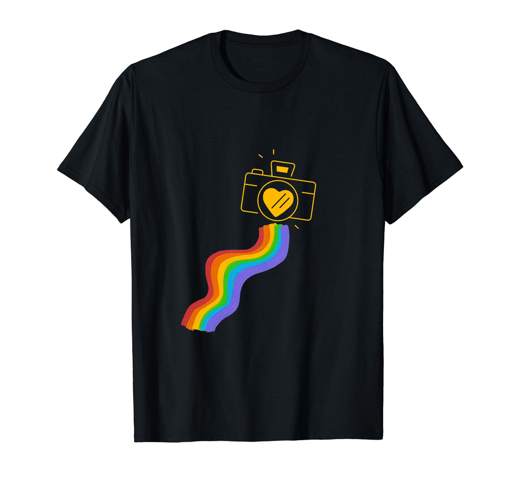 Rainbow Camera Yrm T-Shirt - Aesthetic Graphic Men Women - T-Shirt, Sweatshirt, Hoodie