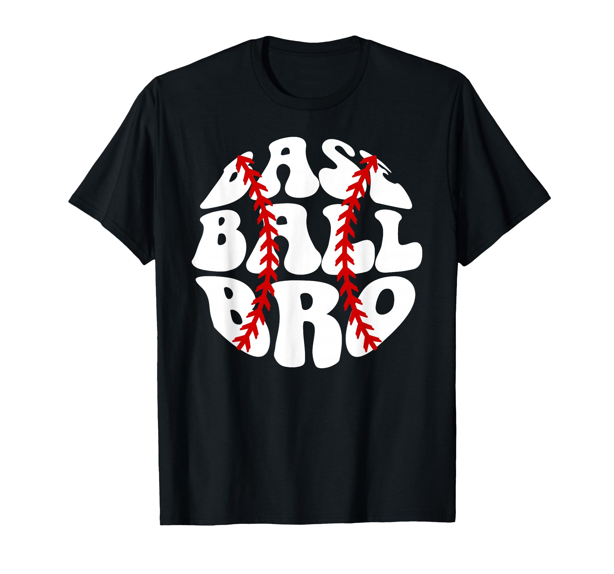 Baseball Bro Groovy Baseball Brother T-Shirt - Unique Graphic for Adults - T-Shirt, Sweatshirt, Hoodie